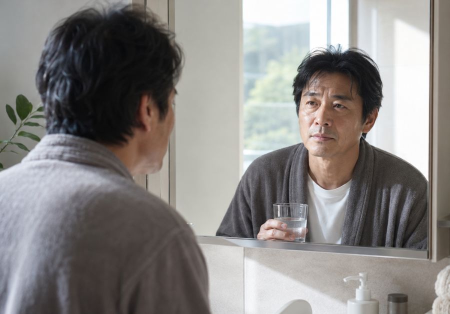 40代以降のバラバラに見える不調は男性更年期(LOH症候群)が原因かもしれません。テストステロン低下が膀胱と腸を揺らす経路と、5つの整え方を解説します。