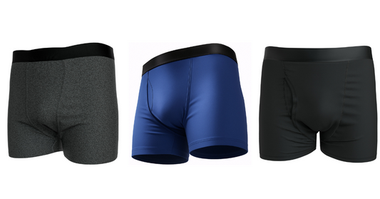 An informative and clean image representing the complete usage guide for Sereni's 20ml, 60ml, and 100ml incontinence pants, set against a navy or gray background, conveying trust, clarity, and professionalism.