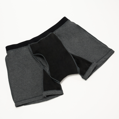 中容量 60ml対応 尿漏れパンツ チャコール 2枚セット