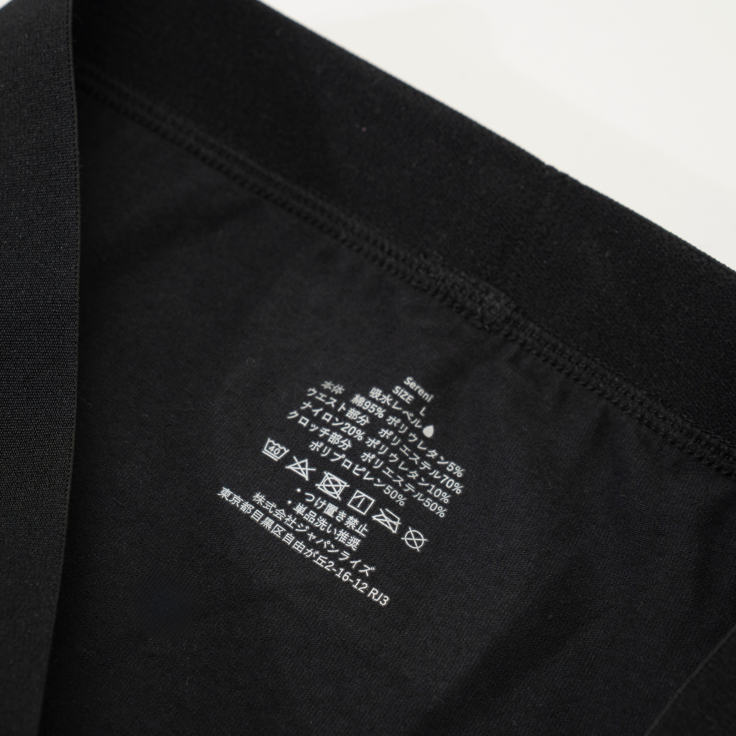 ちょい漏れ 20ml対応 尿漏れパンツ ネイビー 3枚セット